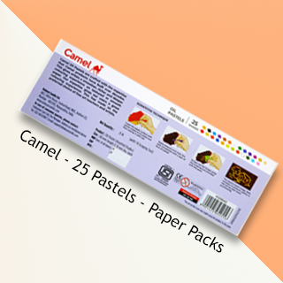 Camel by Camlin | Colour Oil Pastel Crayons Box| Set of 25 Colors Pencil