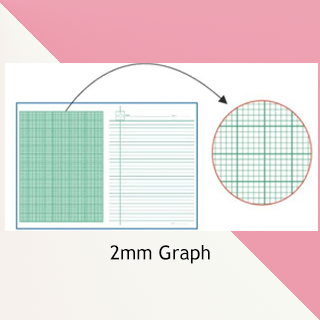 Graph Books | 60 Pages | 21.5 cms (W) x 28.5 cms (H) | 2 mm Graph