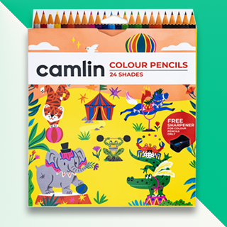 Camlin Colour Pencils | Set of 24 Colors Pencil