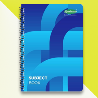 6 Subject Book | 300 Pages | Available in 3 Sizes