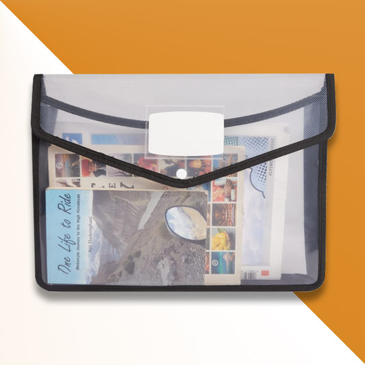 File Folder | Button Lock for keeping A4 Size Assignment Documents / Worksheets