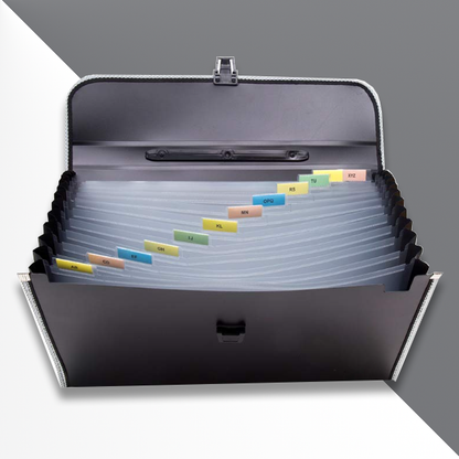 Piano Multi-Pocket Folder | 13 Slots | Best for Filing the A4 Worksheets