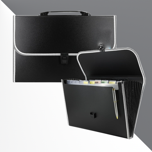 Piano Multi-Pocket Folder | 13 Slots | Best for Filing the A4 Worksheets