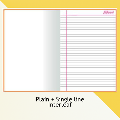 Sundaram | A5 Note Book | Soft Bound | Brown Cover | 172 Pages | 18 x 24 cm | Single Line | Pack of 6
