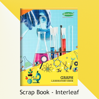 A4 Scrap Book for Practise | Hardbound | 172 Pages | Interleaf