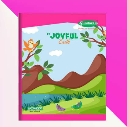 Sundaram Regular Notebook | Hardbound | 76 Pages | 15.5 cms (W) x 19 cms (H) | Single Line | Pack of 6 (Copy)