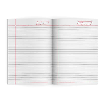 Sundaram | A4 Note Book | Soft Bound | Premium Series | 172 Pages | 21 cms (W) x 29.7 cms (H) | Single Line | Pack of 6
